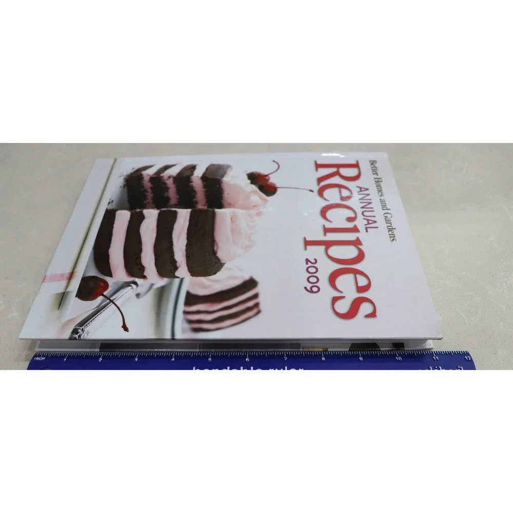 Better Homes and Gardens Annual Recipes 2009 Hardcover Cookbook 400+ Recipes